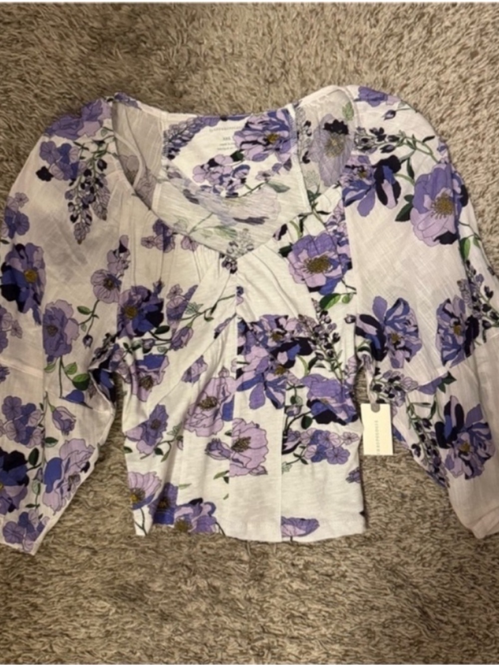 NWT Anthropologie top size xxs